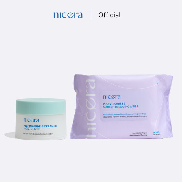 Nicera Moisturizing Combo (Wipes+Moisturizer)